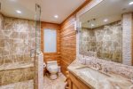 Third Hallway Bathroom  features Shower 